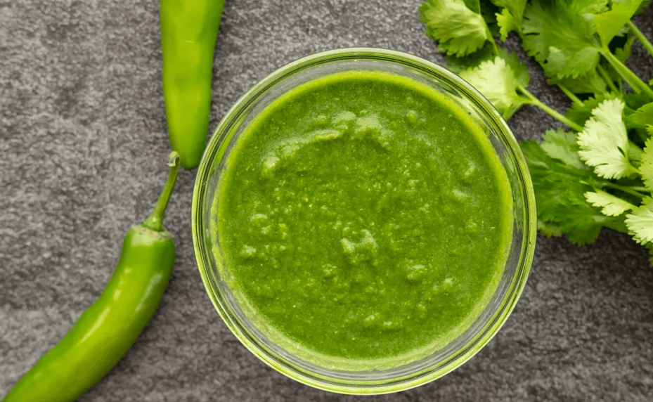 green chilli chutney